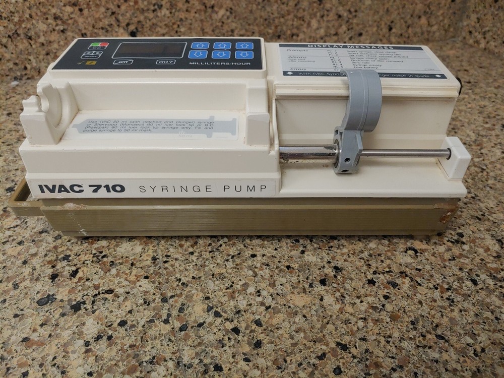 ivac 710 syringe pump