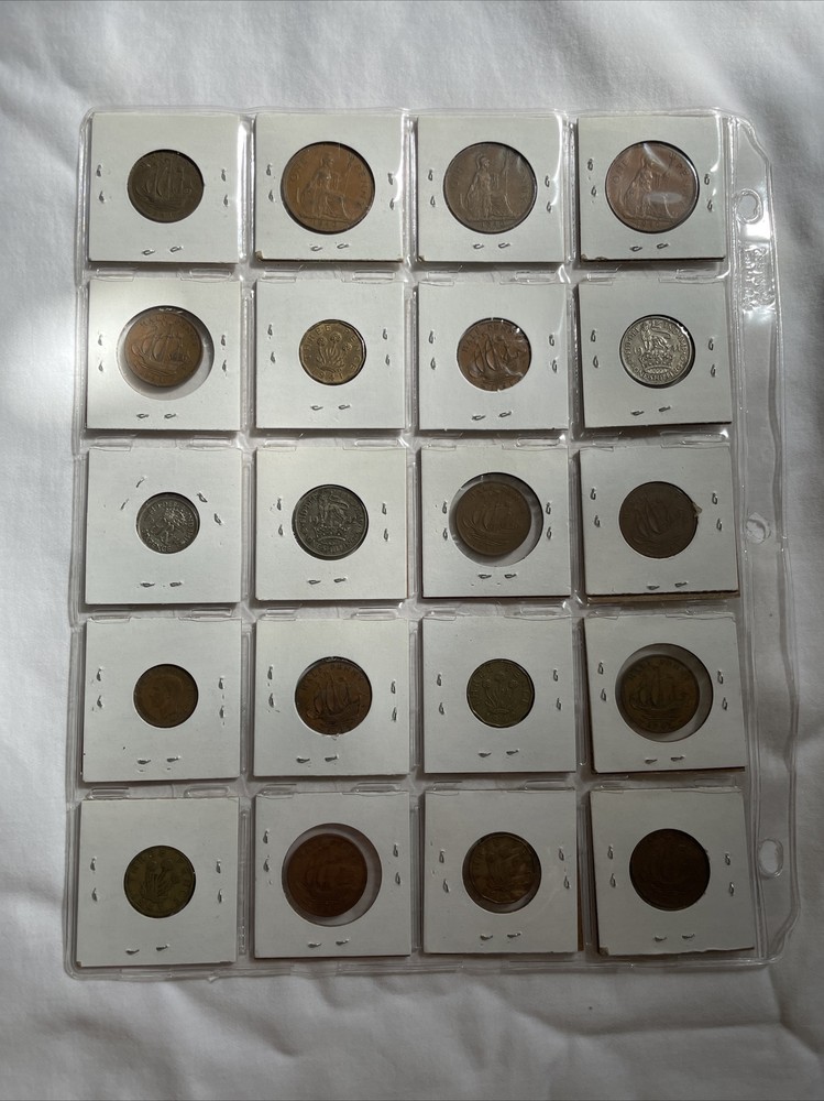 Great Britain 1940-1943 Mixed Coins