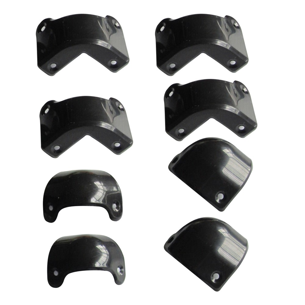 8Pcs Front + Rear Plastic Guitar AMP Amplifier Corner With Screws For Marshall d