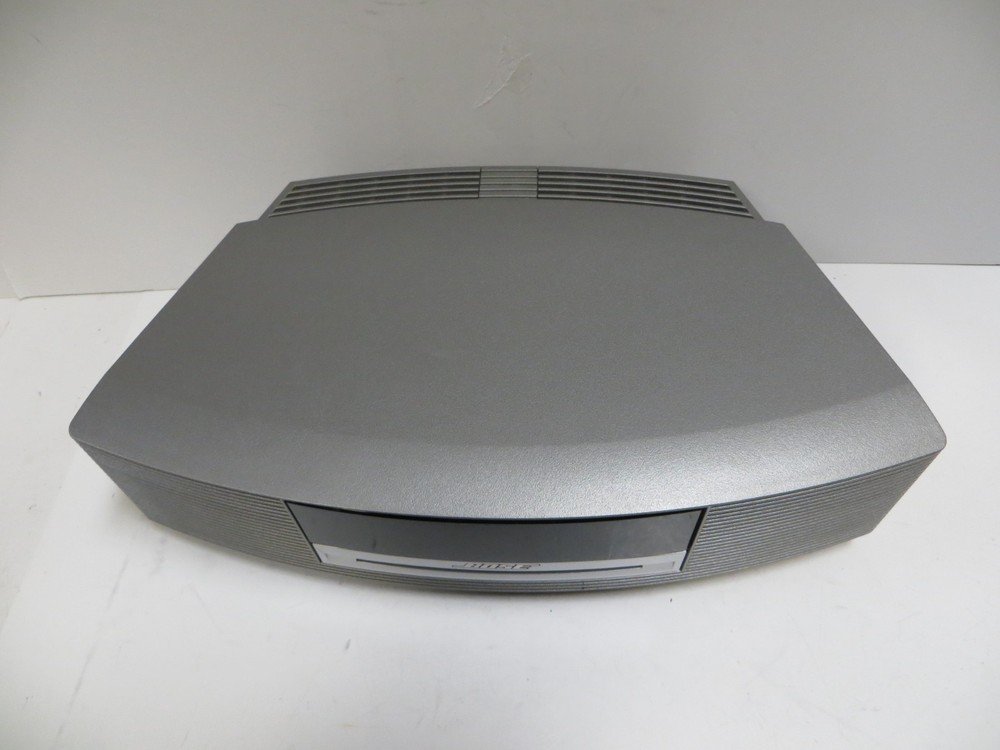 Bose Wave Music System silver w/ Remote control test working