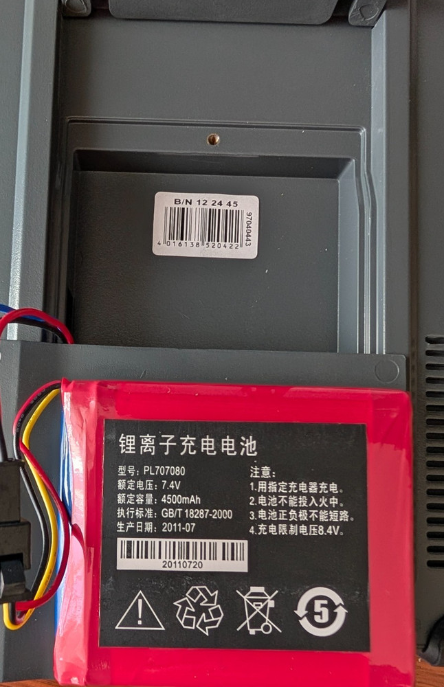 EXTECH MS6100 OSCILOSCOPE NOS 100MHZ 2CH