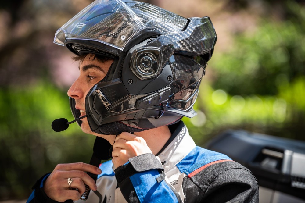 LS2 FF811 Intercom Bluetooth Spectrum Universal Motorcycle fits LS2 Vector II