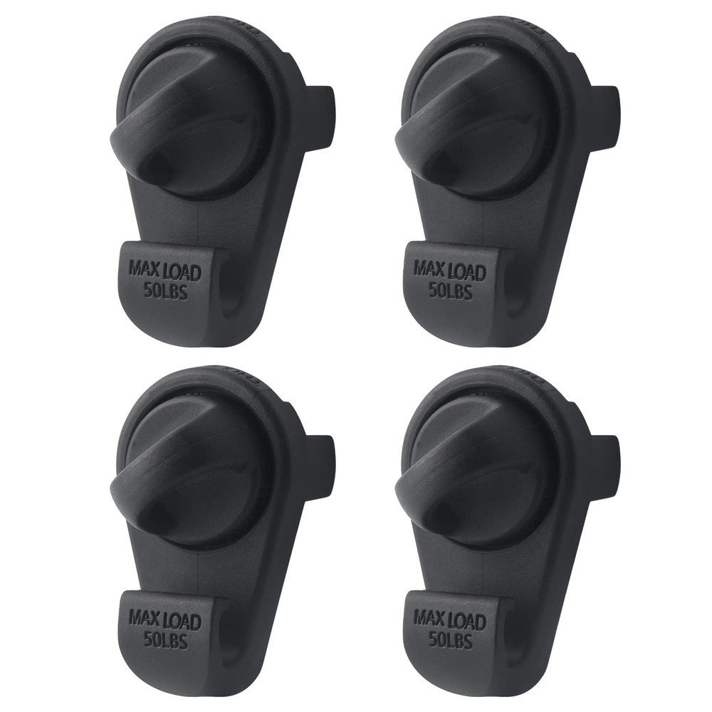 APPERFiT Mini Tie Downs w/Hooks 4PCS Compatible with 4 Pcs, type a-4pcs