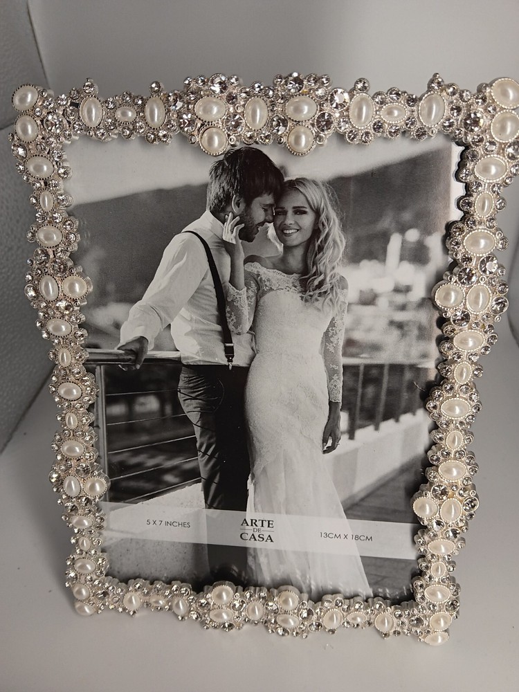 Frame Decorative Wedding/anniversary 5x7 Size Arte De Casa