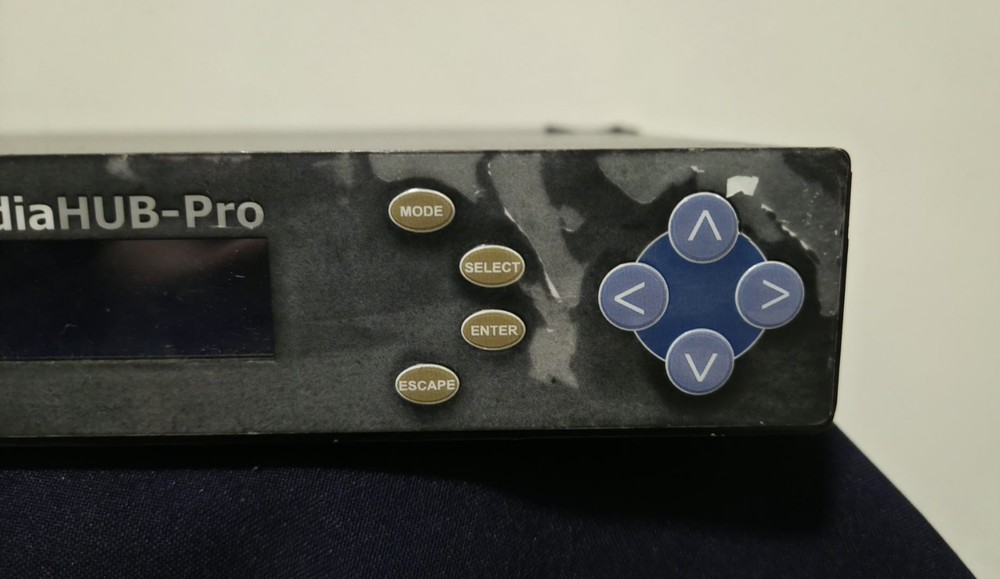 Adtec Digital MediaHUB-HD Pro MPEG-2/4 Broadcast Encoder Decoder, Untested