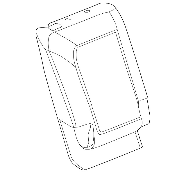 Genuine GM Seat Back Cover 22761126
