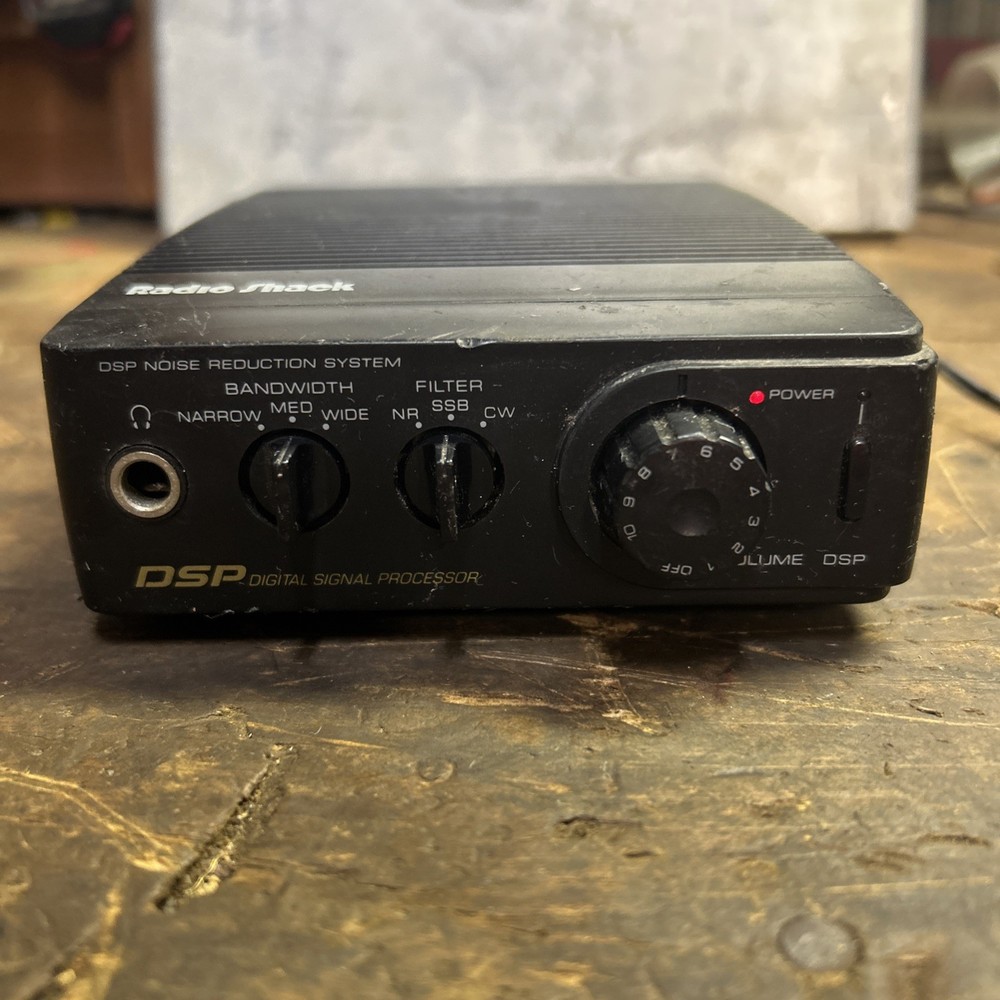 RADIO SHACK DSP DIGITAL SIGNAL PROCESSOR 21-543 12V Powers Up