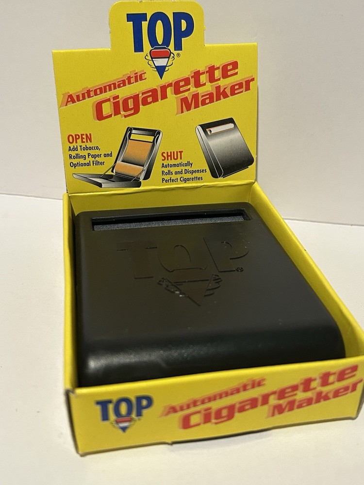 TOP Automatic CIGARETTE MAKER Plastic,  Black Color