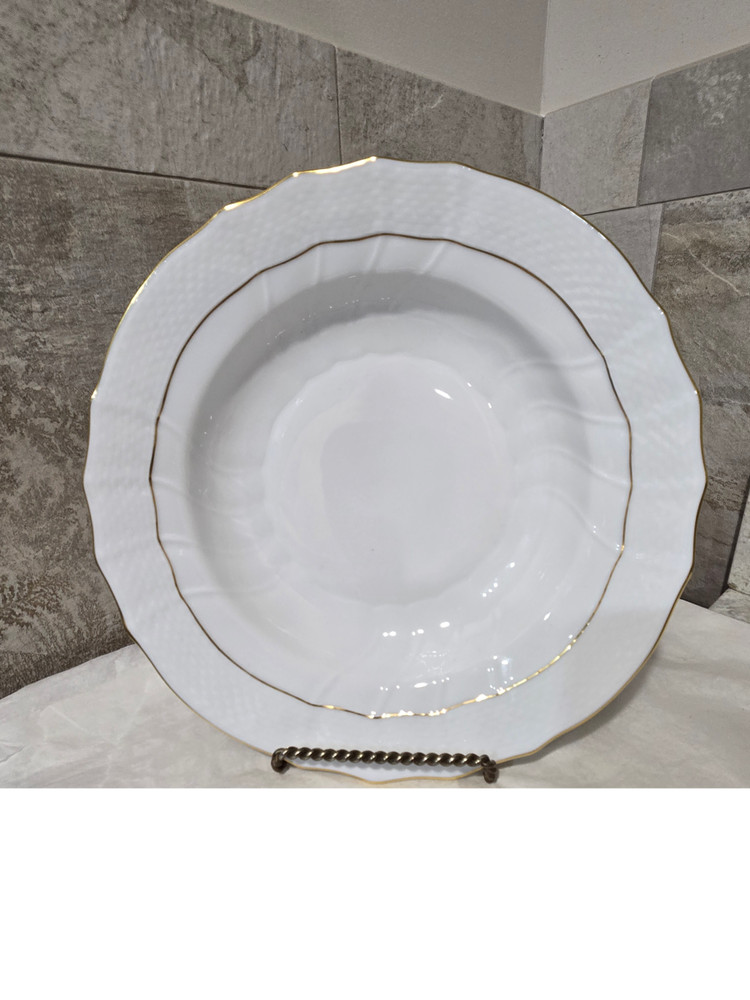 Herend Golden Edge Soup Bowl