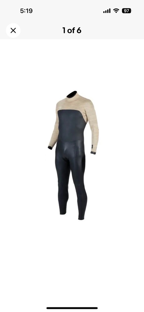 Aqualung Freeflex Wetsuit Men 2 MM New X-large Nwt