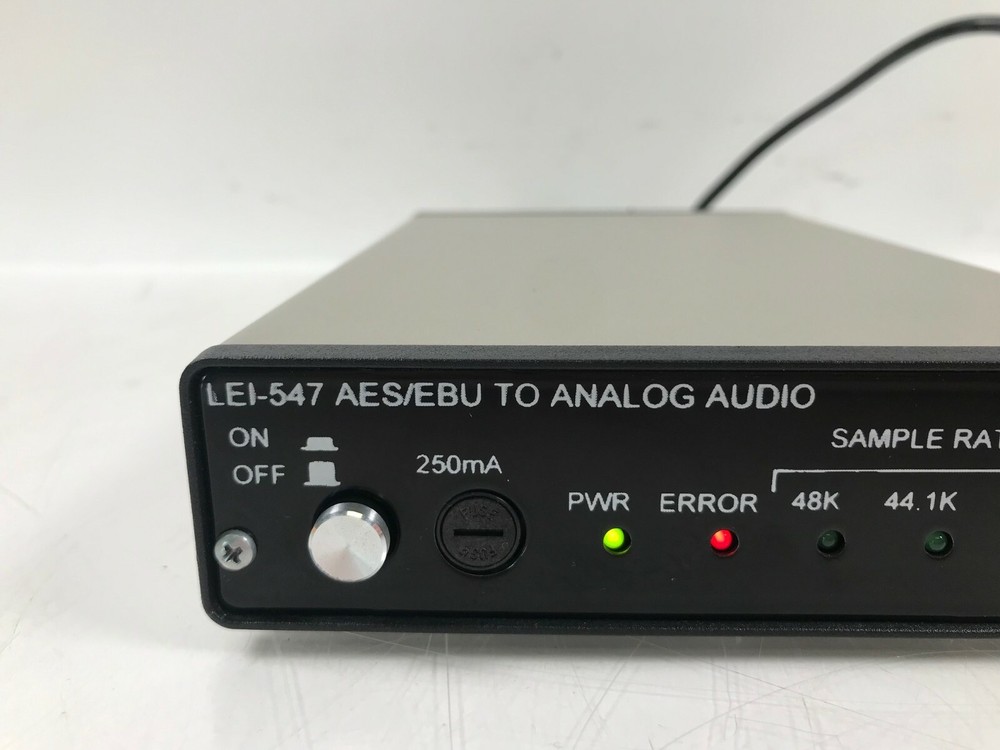 Link LEI-547 AES/EBU to Analog Audio