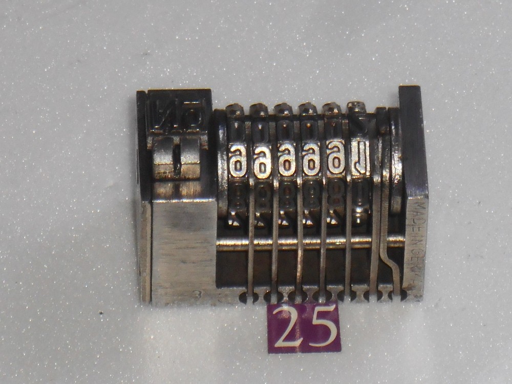 ATLANTIC | letterpress numbering machine |25