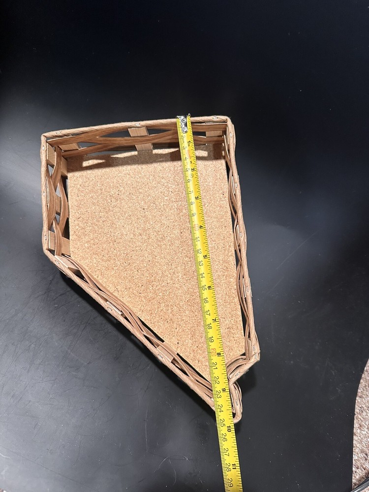 Nevada State Shaped Wicker Rattan Basket