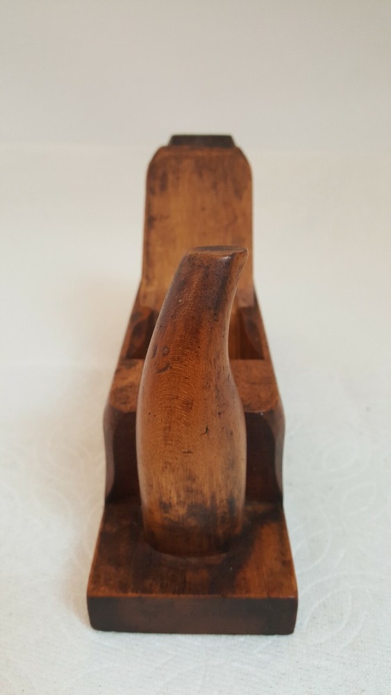 Antique DR Barton horn handled smooth plane continental design