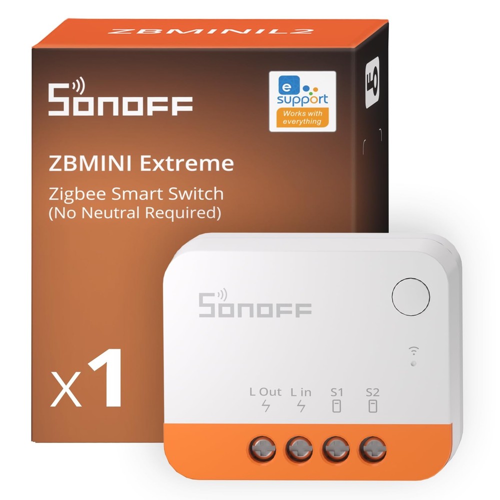 SONOFF ZBMINI L2 Extreme Zigbee Switch Smart Scene /Timer No Neutral Wire Needed