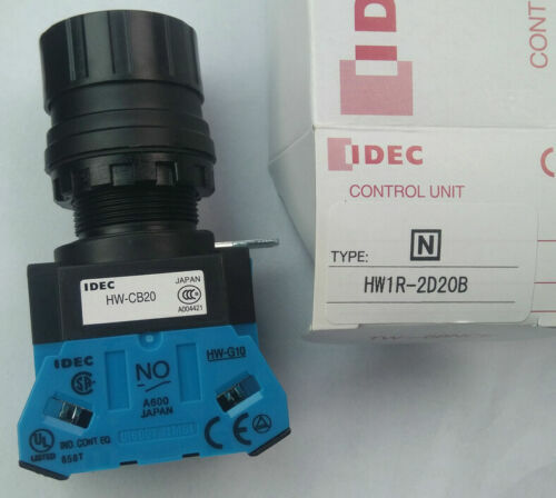 1PC New IDEC HW1R-2D20B Select Button Switch