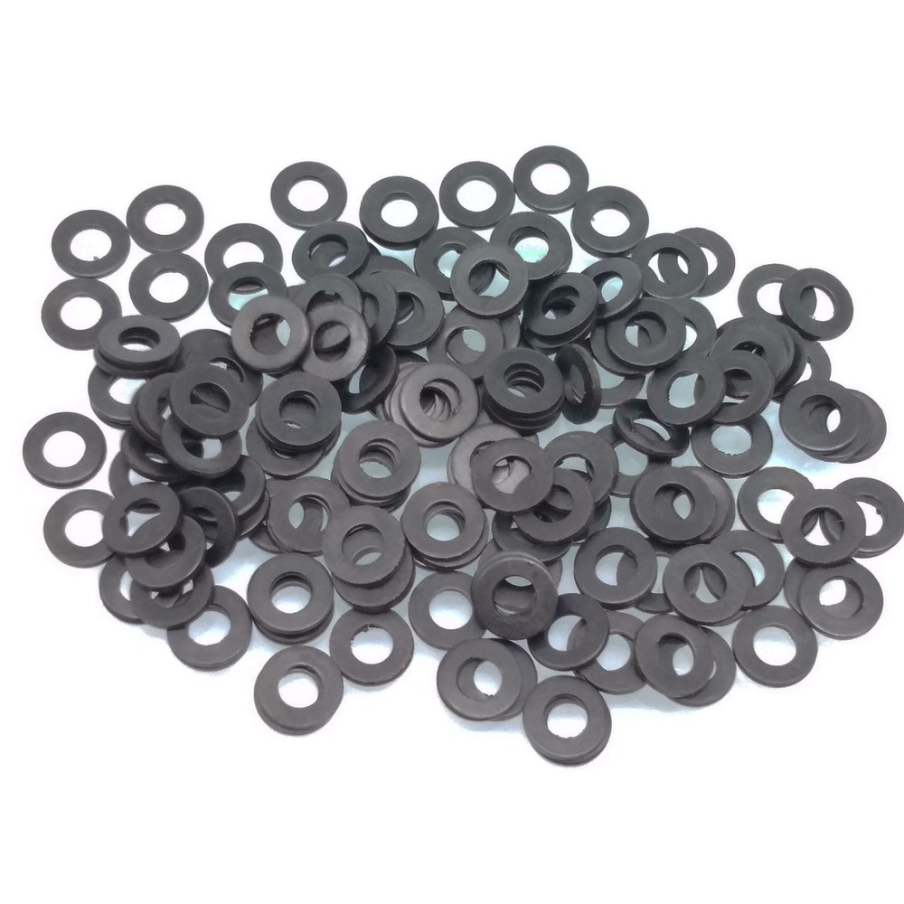 1000pcs M2 Carbon Steel Flat Washers