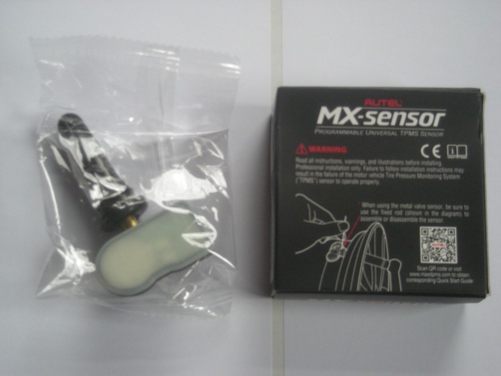 Autel TPMS Sensor MX-Sensor 315MHz + 433MHz Programmable Universal Rubber Valve