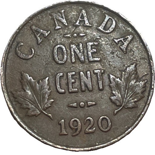 1920 Canada one cent