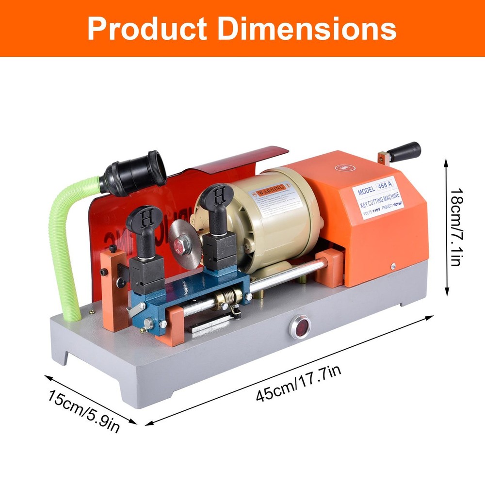 Cutting Machine Horizontal Duplicating Machine Cutter Tool 110V