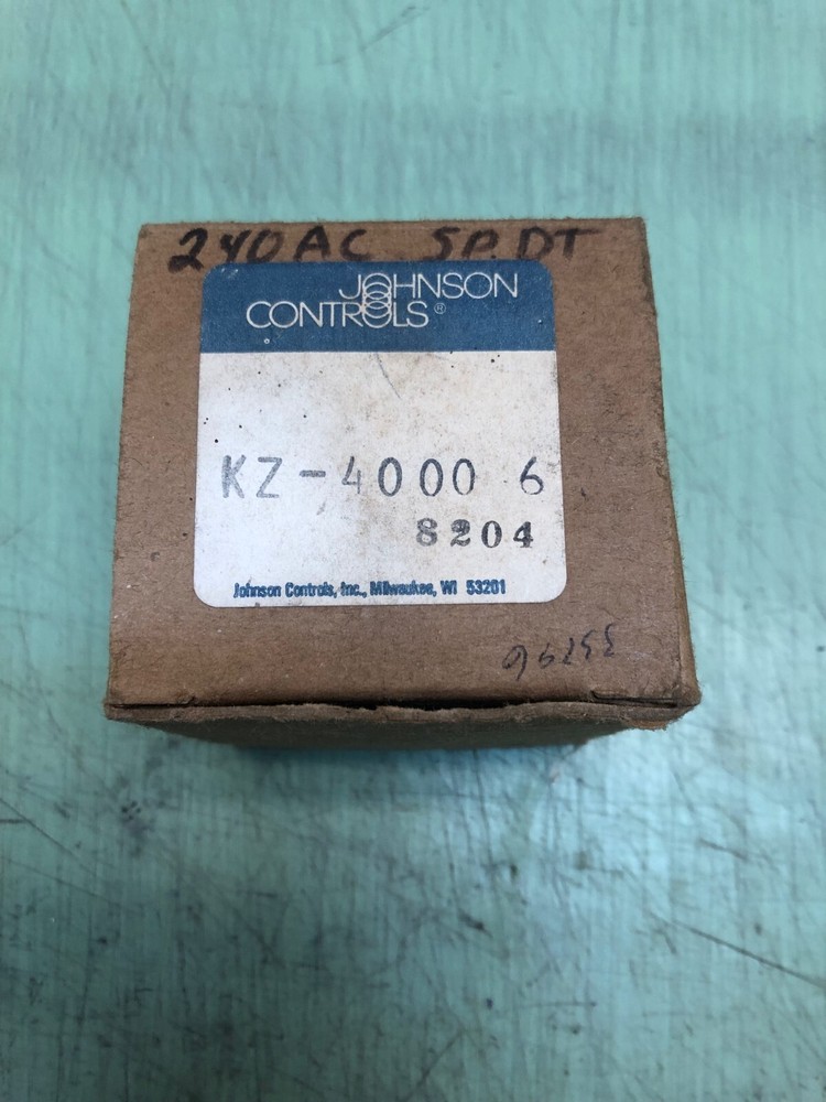 Johnson Controls KZ-4000-6 General Purpose Relay