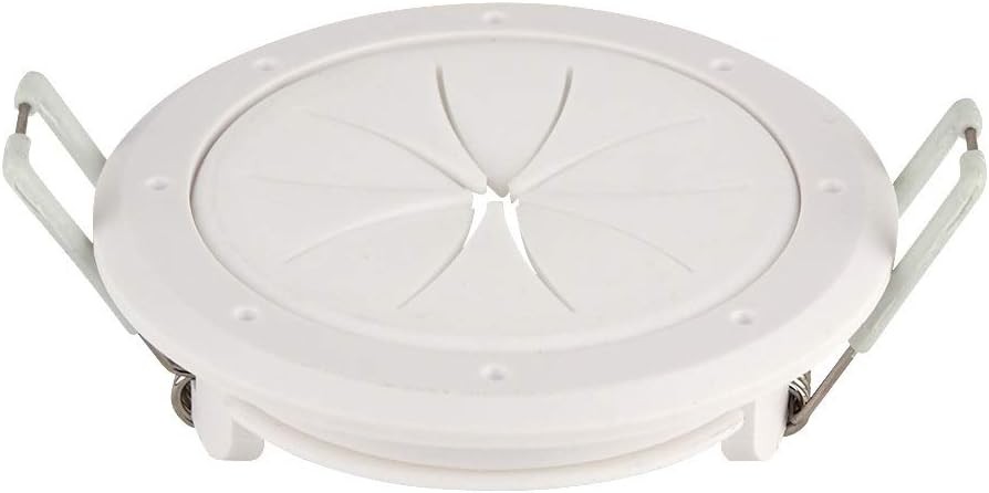 Speedy’Z™ Spring-Lock 2” Cable Pass through Port (White | Each)