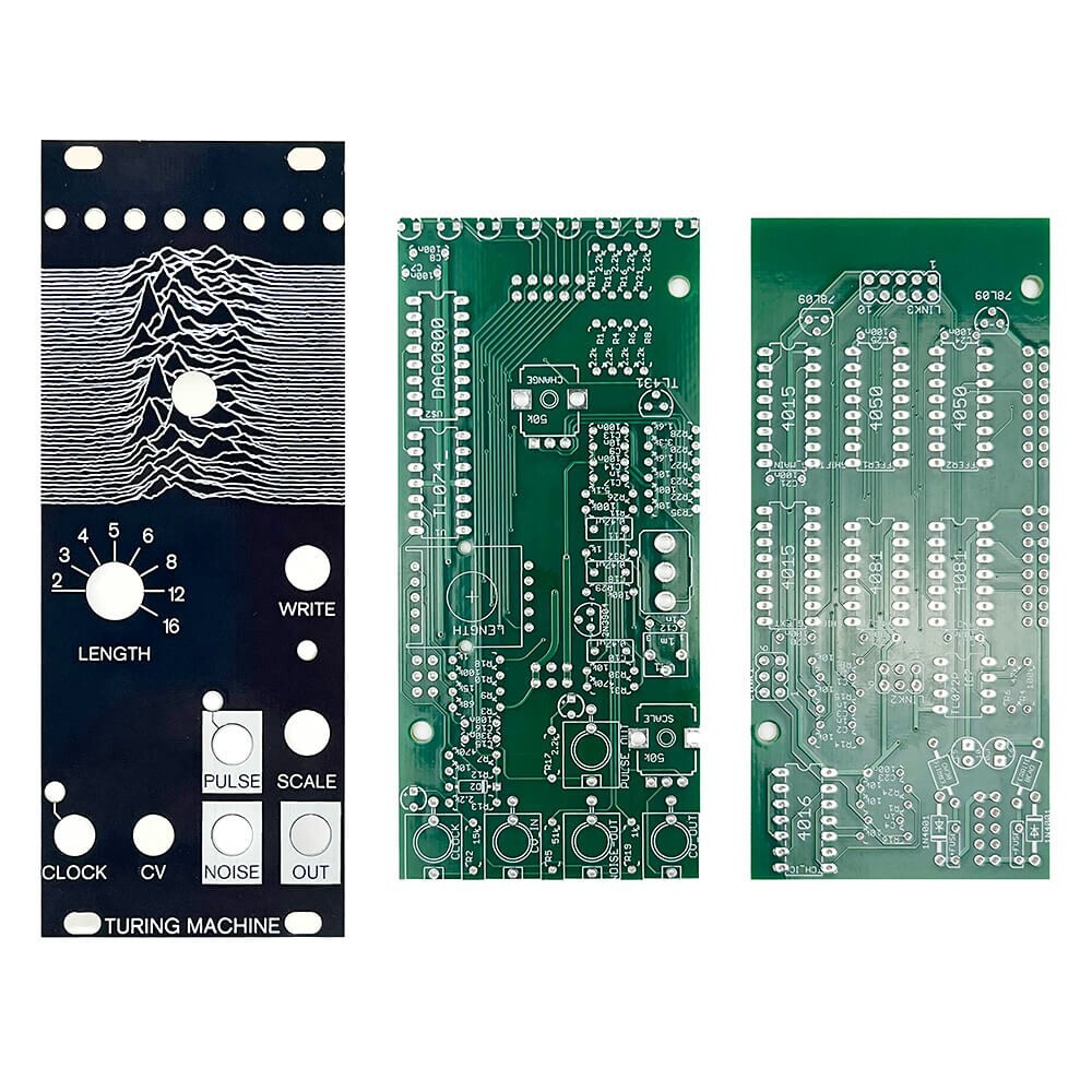 Turing Machine MkII Eurorack PCBs and Panel  - Sound Study Modular PCB Set