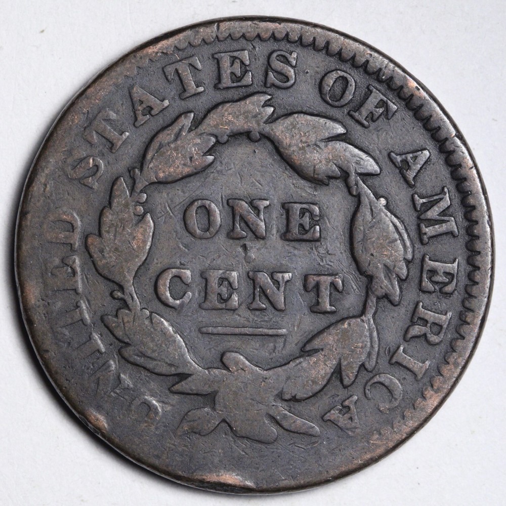 1831 Coronet Head Large Cent CHOICE FINE E128 JCH