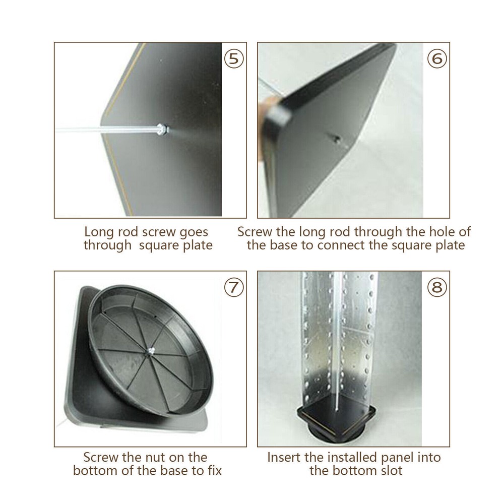Sunglass Stand Rotating Retail Rotating Optical Frame Display Case Showcase