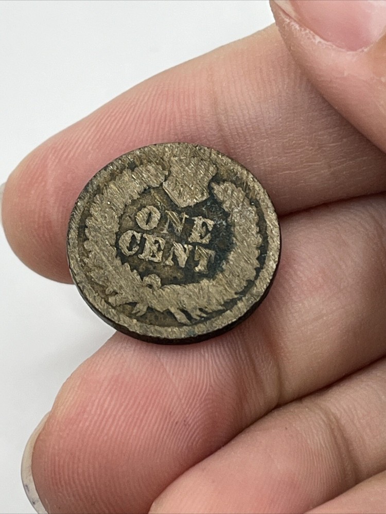 1863 1C Indian Cent #0698