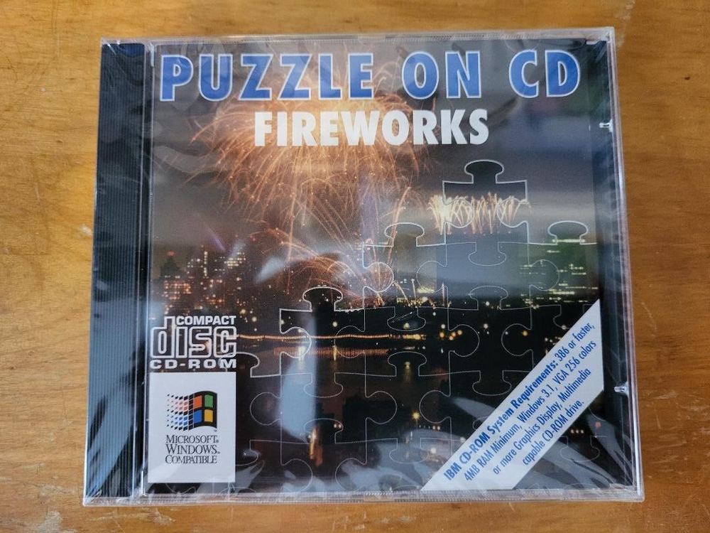 Puzzle on CD: Fireworks, Escal, PC