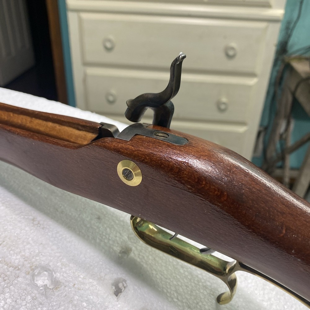 CVA Hawken Muzzleloader Stock 15/16” Complete with Engraved Lock.