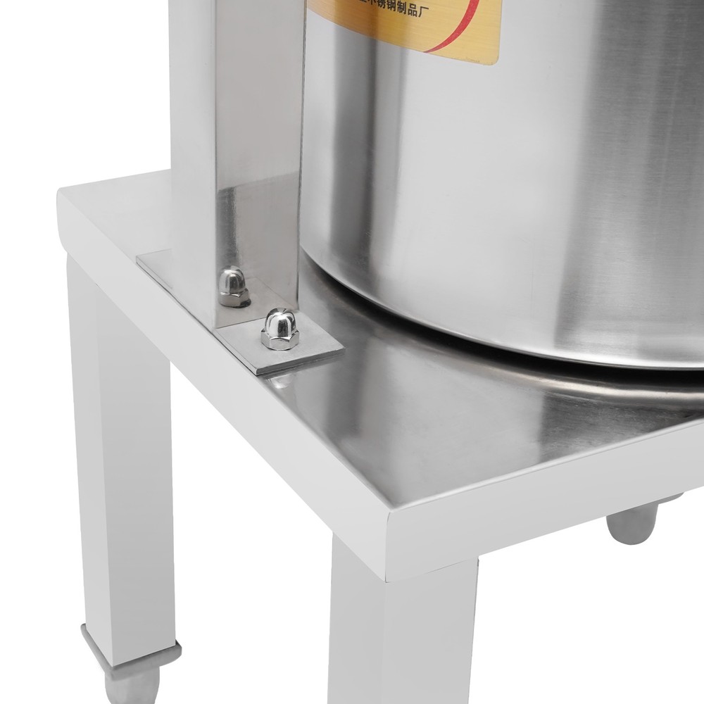 Grape Press 3.5 Gallon Stainless Steel Fruit Wine Press with Height Adjustable