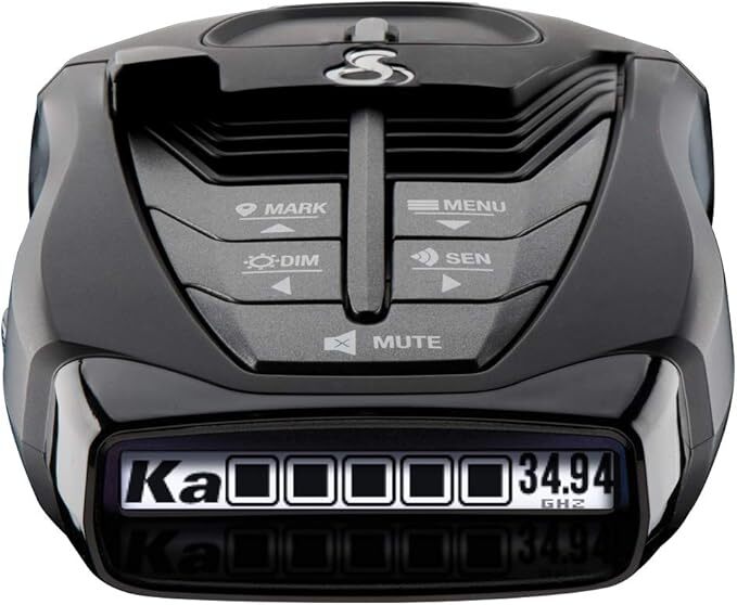Cobra RAD 480i Laser Radar Detector – Long Range Detection, Bluetooth, Apple