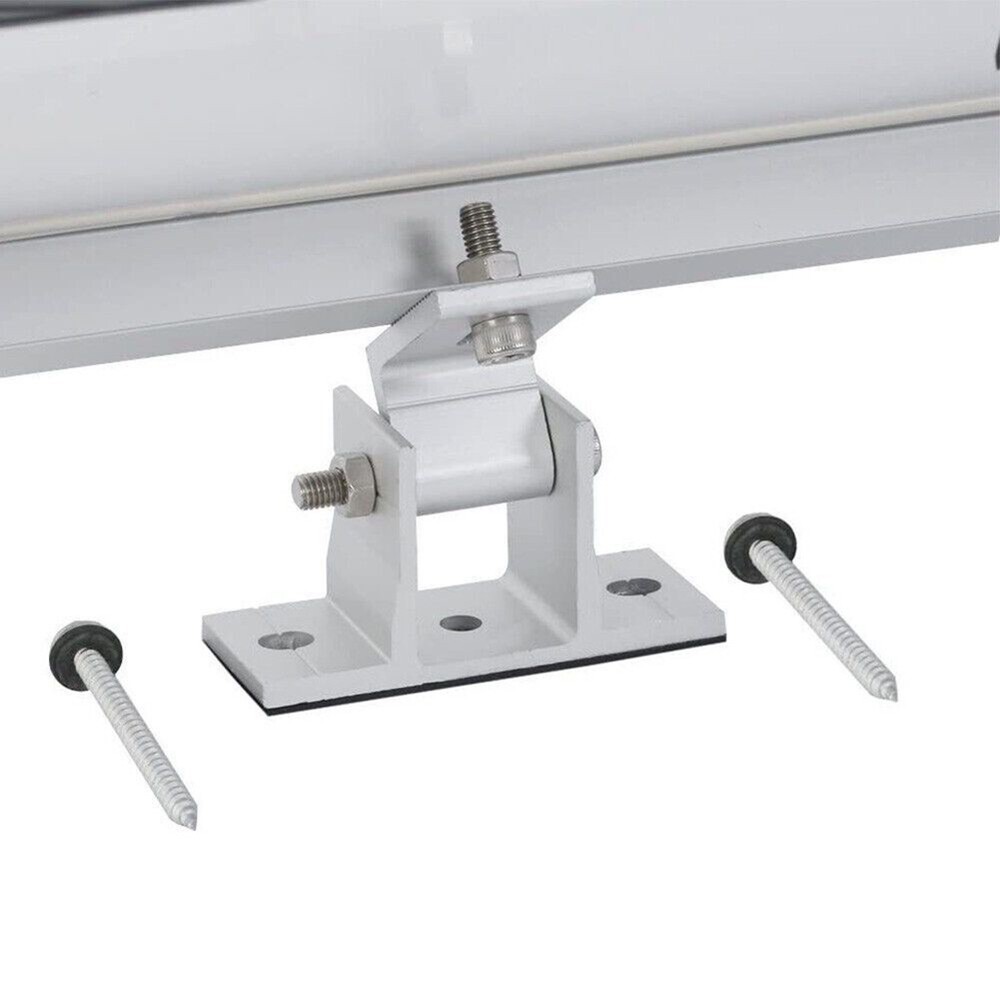 Solar Panel Rotatable Elevation With Angle-Bracket Roof Mounting Attachment -new