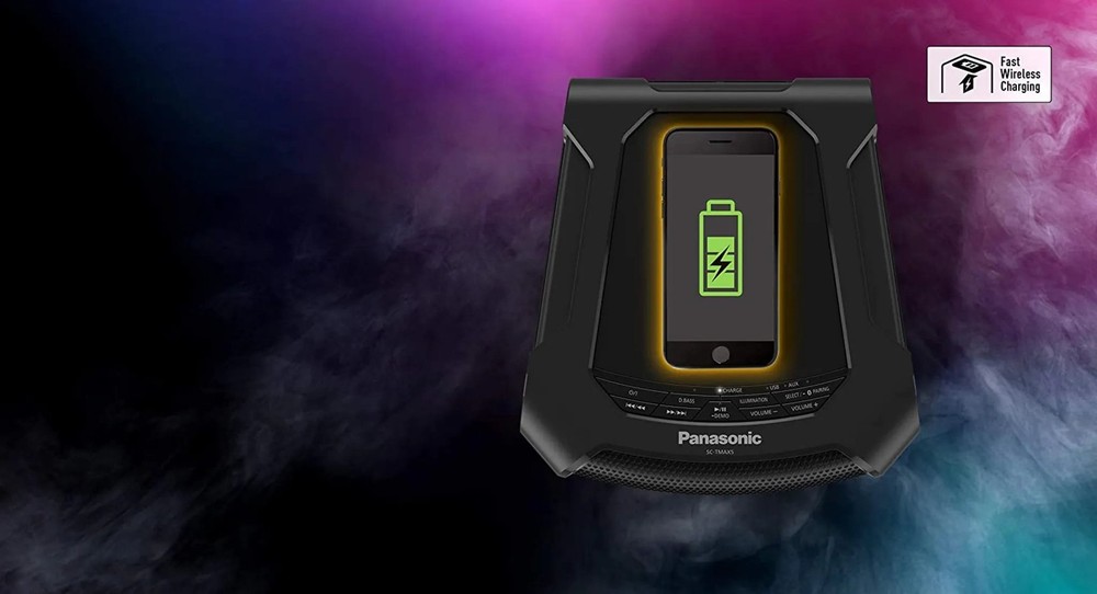 Panasonic SC-TMAX5EG-K Portable Speaker System 150W CD Bluetooth USB-C