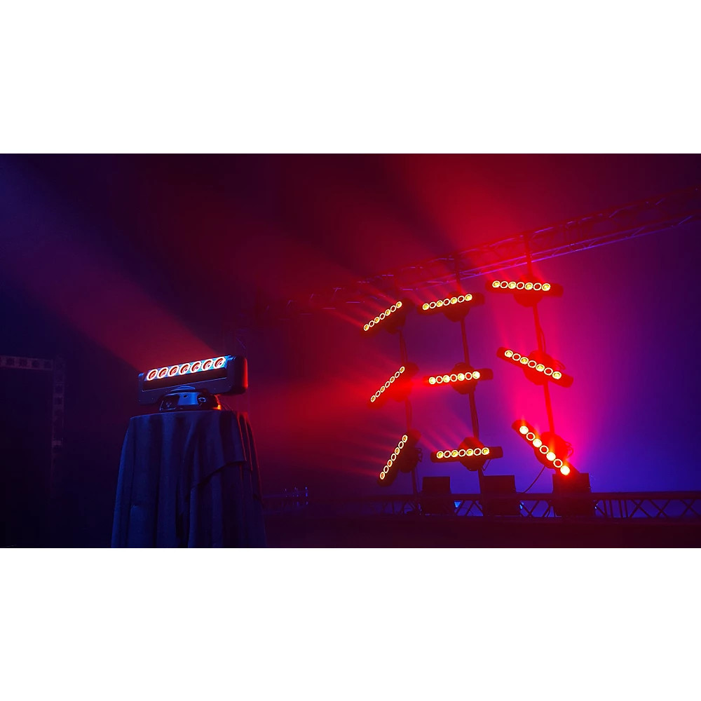 Blizzard LOOP Moving-head RGBW LED Linear Multi-beam Effect with LED Rings