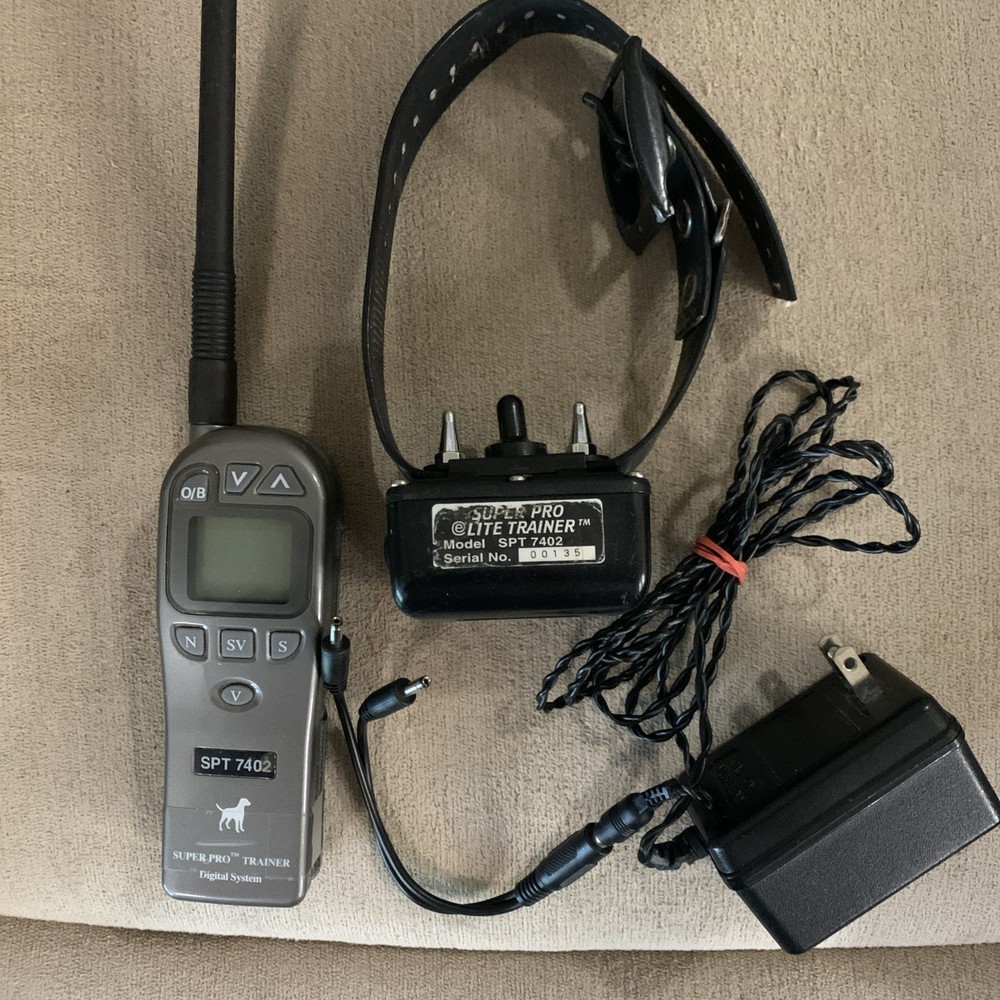 Super Pro Trainer Digital System SPT 7402 Collar Transmitter AC Adapter