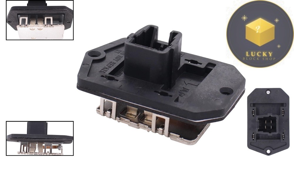Efficient Blower Motor Resistor for Ram 1500-4500 - For Manual Temp Control