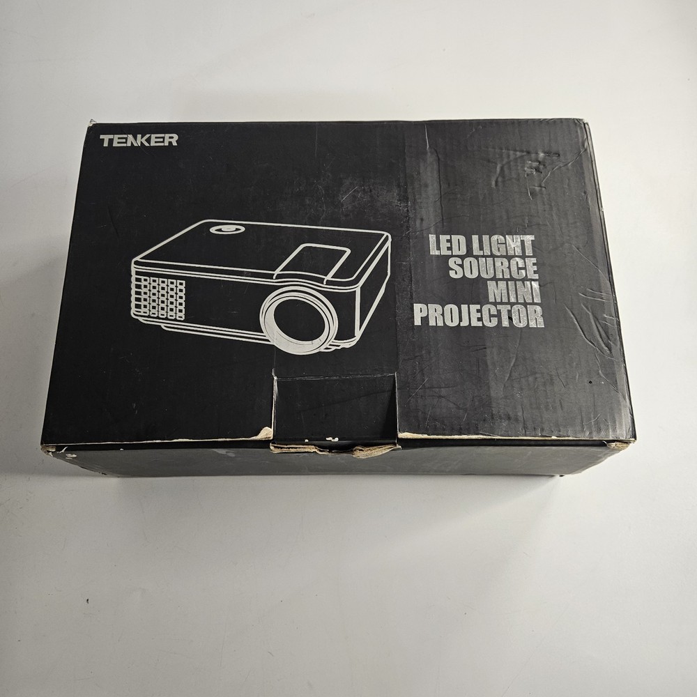 Tenker LED Light Source Mini Projector RD-805 w/ Power Cord...(Tested)