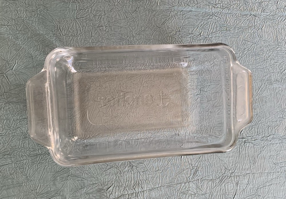 Anchor Glass Loaf Pan Rectangle Dishwasher Safe Bakeware everyday use