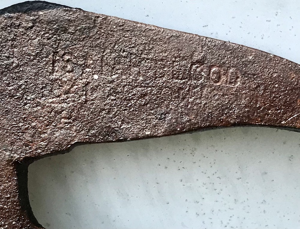 Antique Sickle Blade Cast Iron 47”Long Needs Sharpening