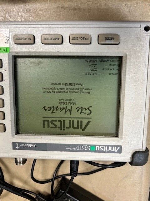 10 Anritsu S331D Site Master Cable & Antenna Analyzer SiteMaster S331