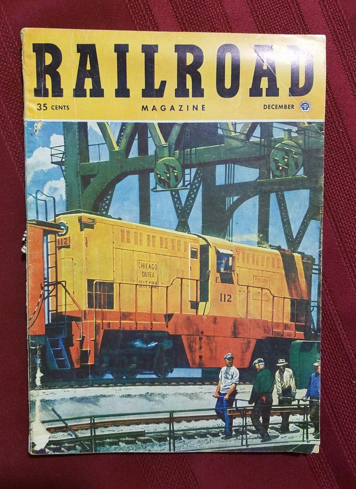 Vintage RAILROAD MAGAZINE Dec. 1951