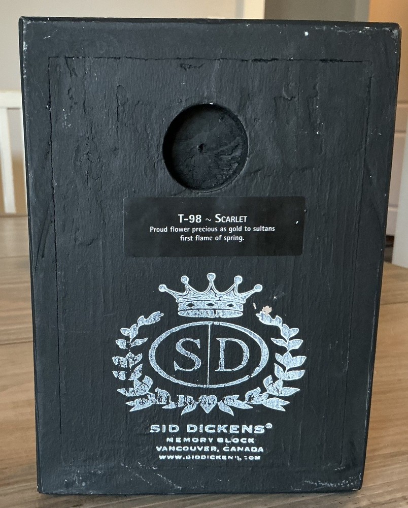 Sid Dickens Scarlet Memory Block T-98