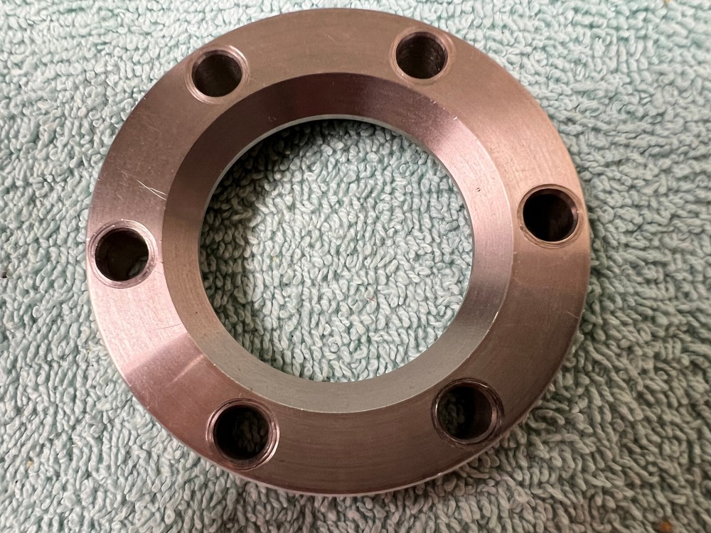 MDC UHV DN35CF-DN40CF Conflat Flange Non-Rotatable 2.75” OD x 1.56” Bore
