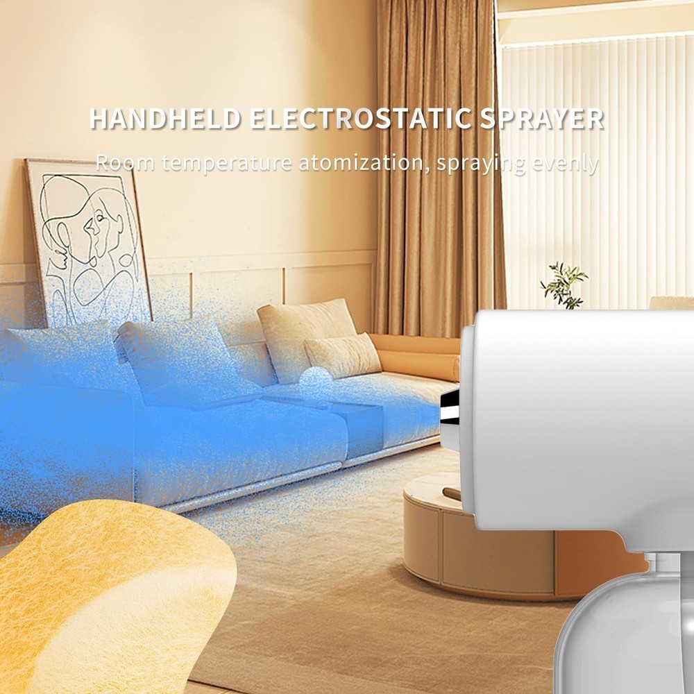 Ultra-Fine Atomization Sprayer - 350ml Rechargeable Humidifier for Versatile Use