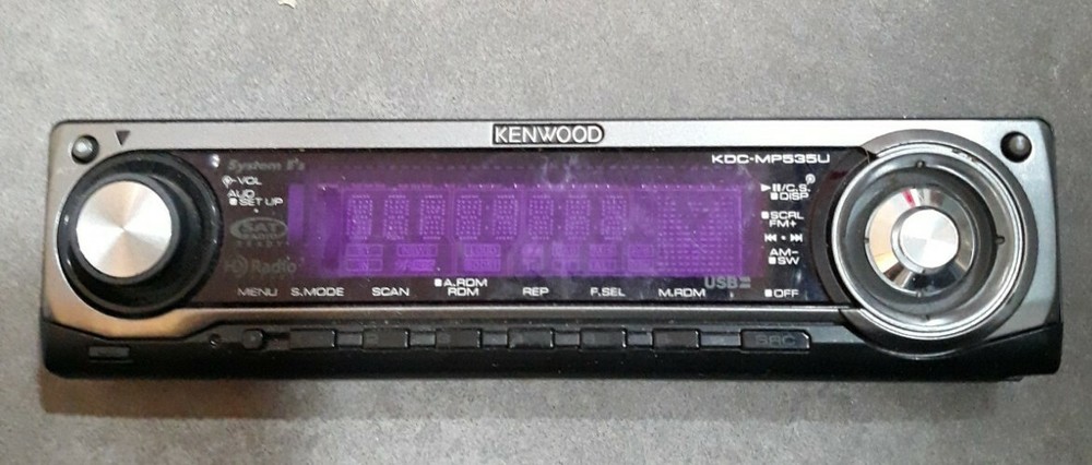 Kenwood KDC-MP535U Faceplate Only