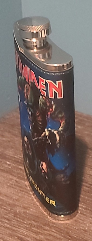 Iron Maiden: Final Frontier 8 oz flask custom made NEW