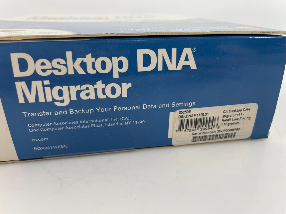 Computer Associates Desktop® DNA Migrator Professional 4.7